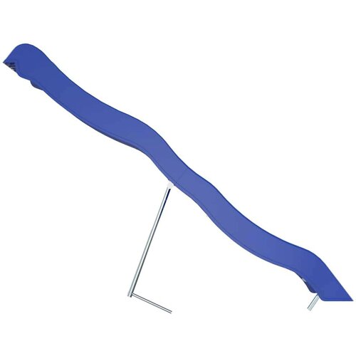 vidaXL Tobogan za igru plavi 210 x 40 cm od polipropilena Cijene