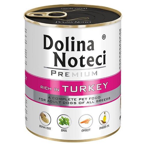 DOLINA noteci premium dog adult ćuretina 800g Slike
