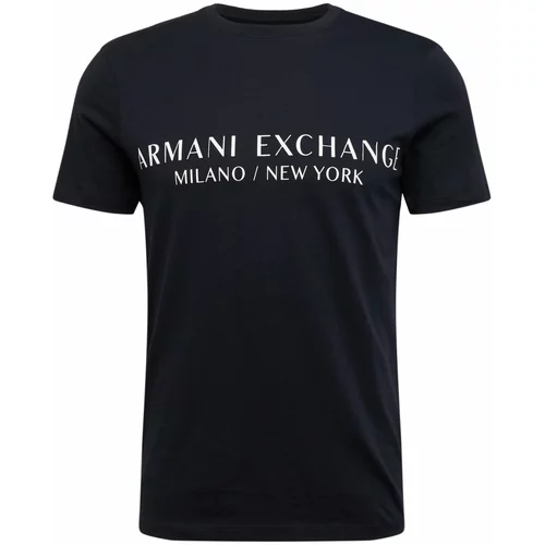 Armani Exchange Majica mornarsko plava