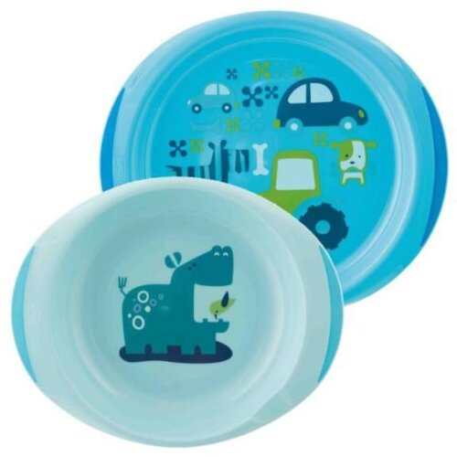 Chicco set tanjira, plavi Cijene