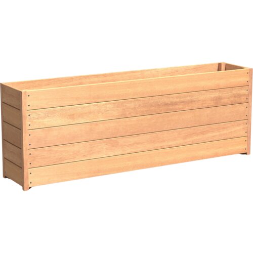 ADEZZ Korito za rastline Carrez iz lesa - pravokotno - 200 x 40 x 72 cm Slike