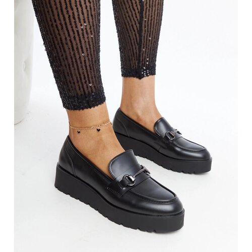 Gemre Black wedge moccasins Oili Cene