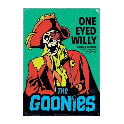Fanattik The Goonies 40th Anniversary One Eyed Willy Art Print ( 070936 ) Cene