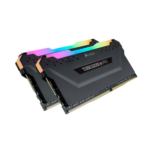Corsair VENGANCE RGB PRO 16GB (2 x 8GB) DDR4 3600MHz DRAM C18 Black CMW16GX4M2D3600C18 ram memorija Slike