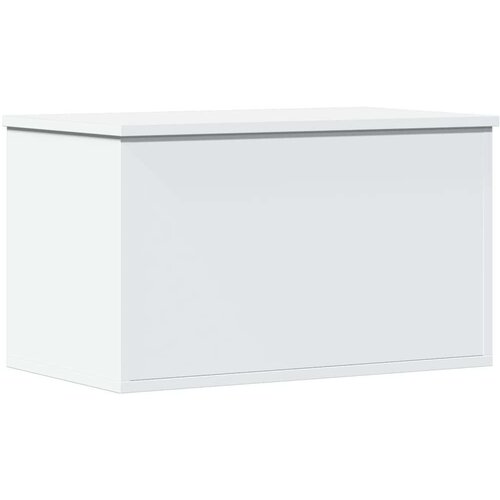  Kutija za pohranu bijela 60 x 35 x 35 cm od konstruiranog drva Slike