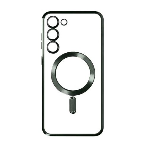 silikonska maska magsafe za samsung S25/ zelena Slike