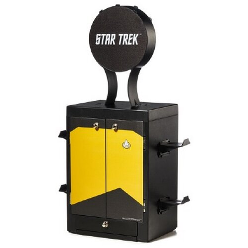 Numskull Rumena igralna omarica NS3351, držalo za krmilnik, stojalo za slu&amp;scaron;alke za PS5, Xbox Series XS, Nintendo Switch-uradno blago Star Trek, večbar, (21551298) Slike