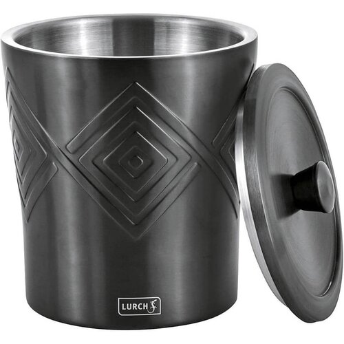 Lurch Posoda za led Smokey Grey h18,5cm /siva / inox, (5000198778) Slike