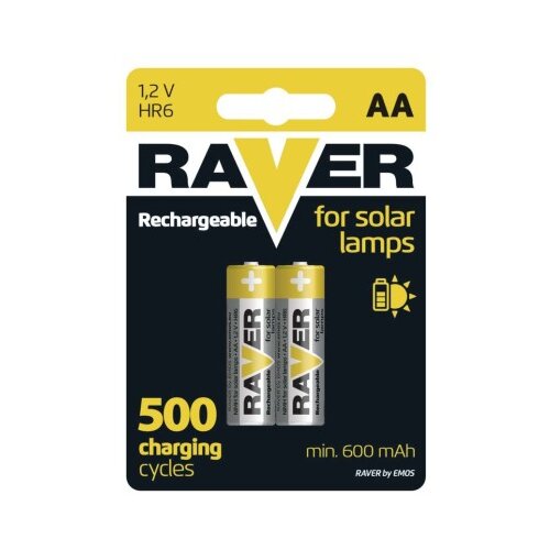  Baterija RAVER SOLAR polnilna HR6 AA 2 blister 2/1 Cene