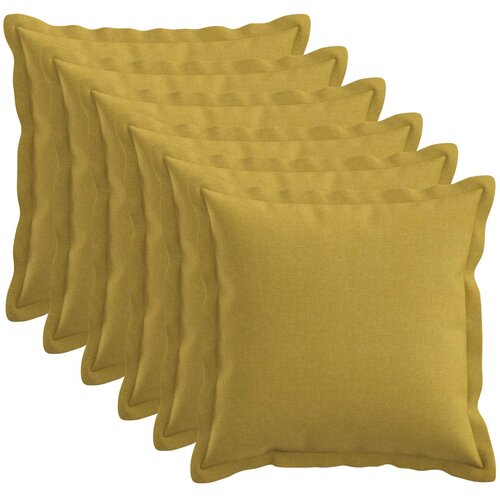  Presvlaka za jastuk 6 pcs HOUTEN Svijetlo zelena 45 x 45 cm Cijene