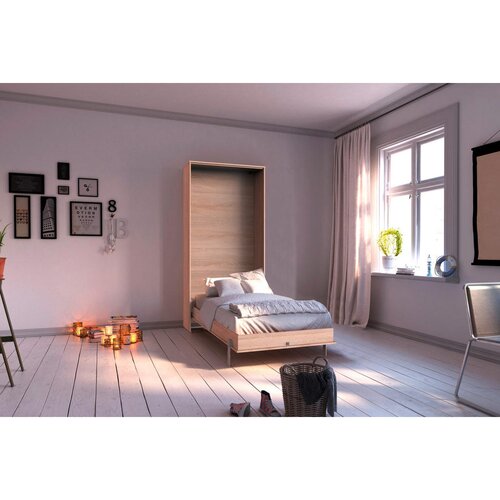 MID.YOU postelja v omari x , leseni material Slike