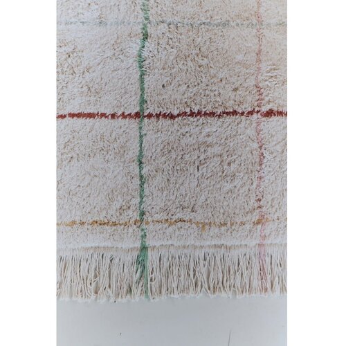 Lorena Canals Kremno bela ročno tkana pralna bombažna preproga 90x130 cm Color Lines &amp;ndash; Slike