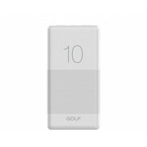 Golf Power Bank eksterna baterija 10000mAh G80 2USB bela Slike