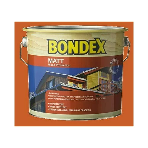 BONDEX Tankoslojna lazura za les Matt (barva: češnja, 2,5 l)