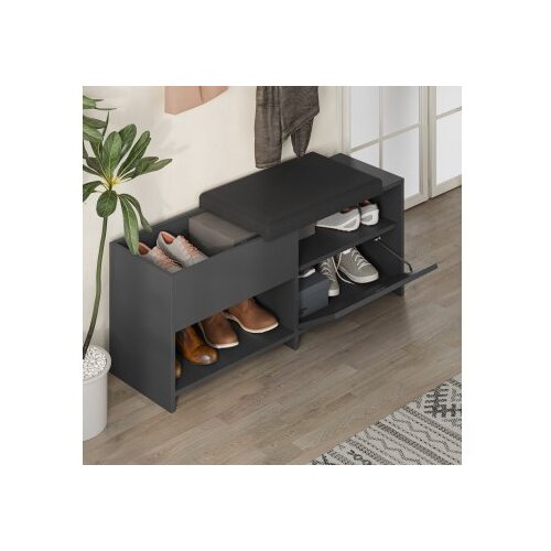 Hanah home Stalak za cipele Filux, 120,3x51x40,5 cm, Antracit Slike