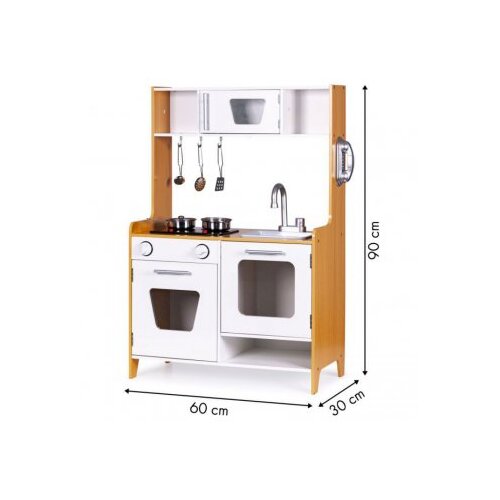 ECO TOYS Drvena kuhinja multimedia burners for children (plk534) Cene