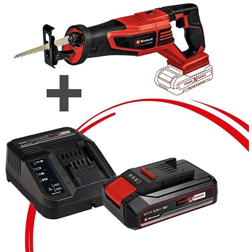 Einhell Power X-Change 18V Set orodij (Akumulatorska sabljasta žaga Professional TE-AP 18/28 Li-BL Solo + Starter set) productname.garantie.plussign BAUHAUS garancija 5 let za naprave na električni ali motorni pogon Slike