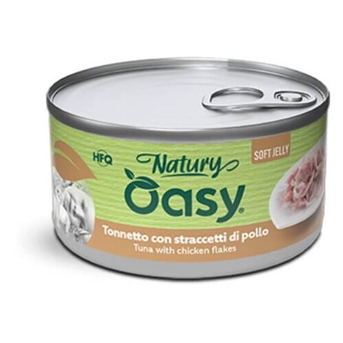 Oasy Cat Natury Adult fileji v želeju, konzerva - tuna in pi&scaron;čanec 150 g Cene