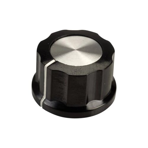 SCI Vrtljivi gumb, crne, bijele boje (promjer x V) 26.8 mm x 15.8 mm RN-99D(6.4mm) 1 kom. Slike