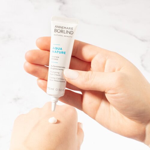 ANNEMARIE B&amp;Ouml;RLIND AQUANATURE krema za oči za hidrataciju i zaglađivanje 15 ml Slike