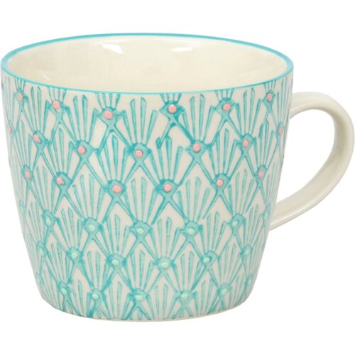 Tranquillo Skodelica Blue Art Deco - 1 kos Cene