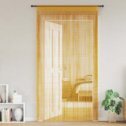  Zavjese od špage 2 kom zlatne 100x250 cm Cene