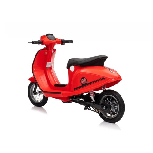 Ramiz Otro&amp;scaron;ki Scooter Vespa Retro 23 Rdeča 24V 350W Slike
