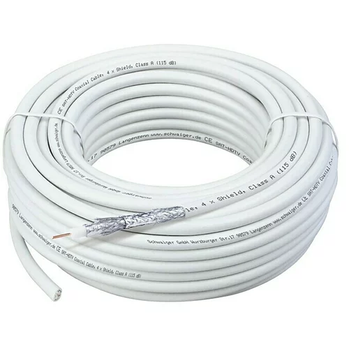 SCHWAIGER Koaksijalni kabel (10 m, 115 dB, 75 Ω)