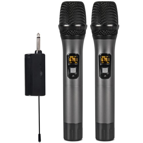 INF 2 brezžična mikrofona Bluetooth Reverb s kablom za vrata Android Black, (21275664) Cene