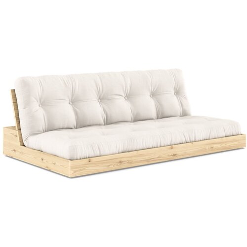 Karup Design Kremno bela raztegljiva sedežna garnitura 196 cm Base – Cene