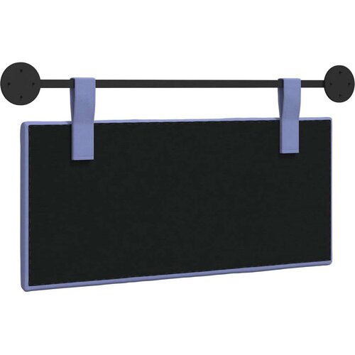  Držeće uzglavlje Zidne Traper plava 90 x 55 x 5 cm tkanina - Trapere plave boje 80 cm bez LED Slike