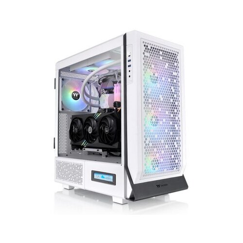 Thermaltake Ceres 500ARGB Snow Mid tower Slike