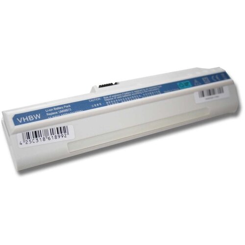 VHBW Baterija za Acer Aspire One A110 / A150 / D150 / D250, bijela, 4400 mAh Cijene
