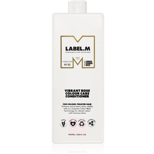 Label.m Vibrant Rose Colour Care Conditioner vlažilni balzam za barvane lase 1000 ml Cene