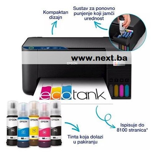 Printer Multifunkcijski Epson EcoTank L3231 USB bočice Cijene
