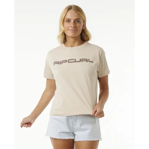 Rip Curl ICONS OF SURF RELAXED TEE Natural T-shirt