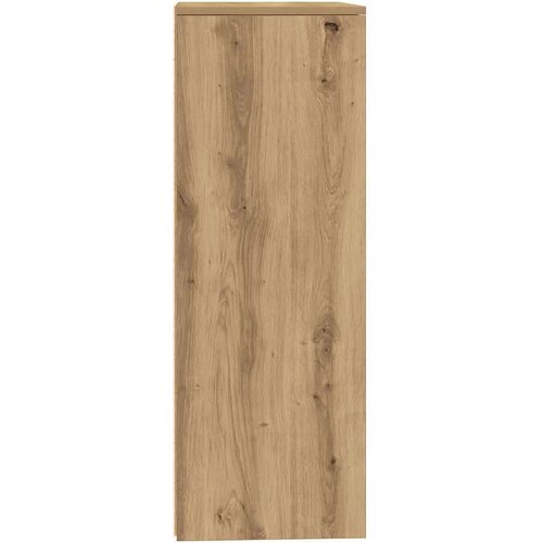 VidaXL Komoda s 6 predali artisan hrast 50x34x96 cm iverna plo&amp;scaron;ča Slike