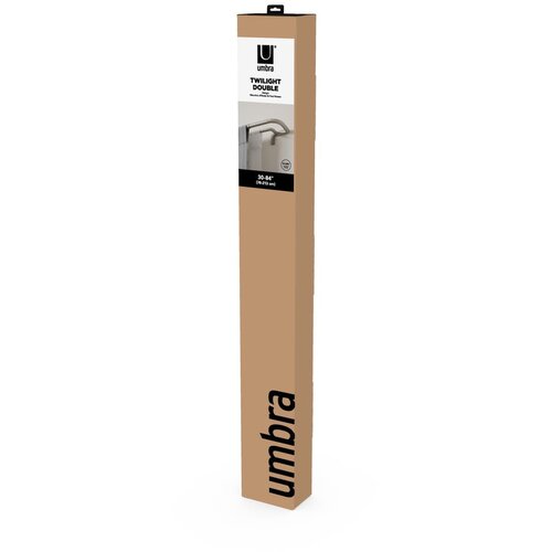 Umbra Jeklena karnisa 76 - 213 cm z nastavljivo dolžino/dvojna Twilight &amp;ndash; Slike