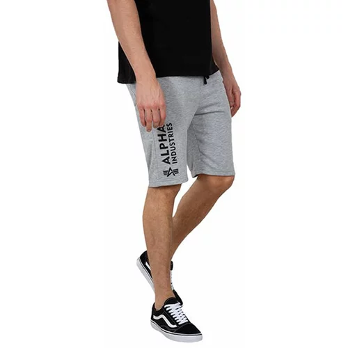 Alpha Industries Kratke hlače Basic za muškarce, boja: siva, 116364.17-grey