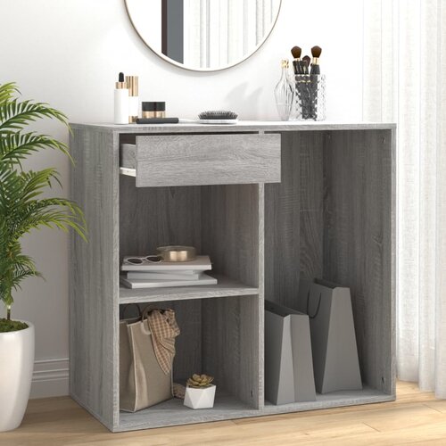 vidaXL Kozmetična omarica siva sonoma 80x40x75 cm inženirski les Cene