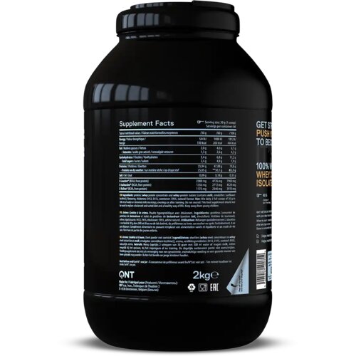 QNT prime whey protein &amp;ndash; proteinski prah sa whey izolatom - kolačići 908g Slike