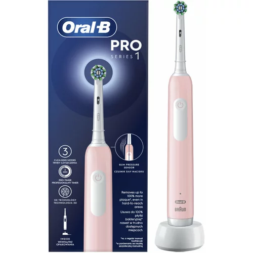 Oral-b Oral B električna zubna četkica Pro Series 1 pink