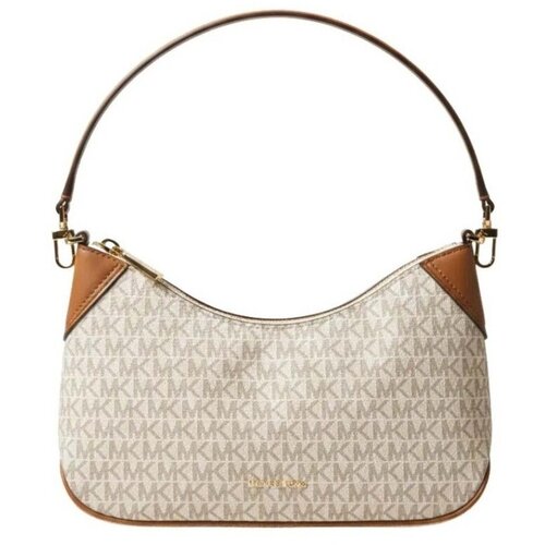 Michael Kors Ročne torbice MD CONV POUCHETTE XBODY Bež Slike