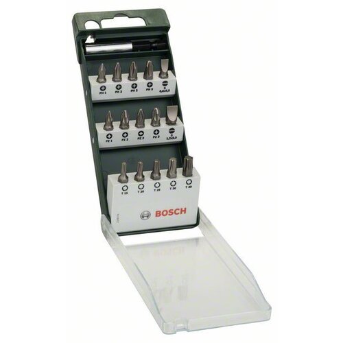 Bosch 16-delni set bitova odvrtača Standard, me&amp;scaron;ani (S, PH, PZ, T) 2609255977 Slike