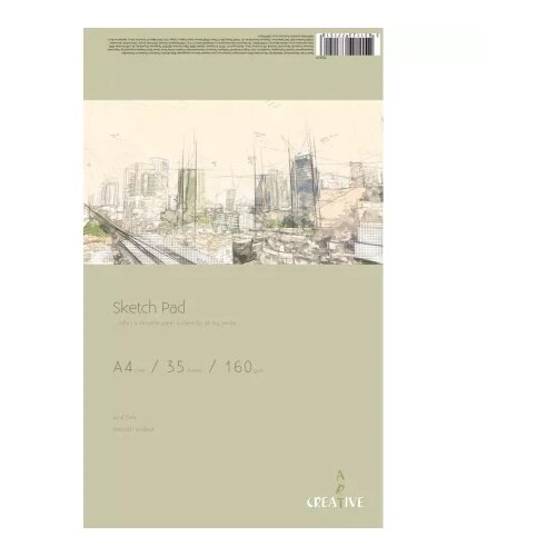 Optima creativeart blok skicen a4 35l 160g ( 75317 ) Slike