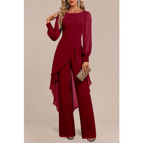 Fenzy Elegantan Kombinezon, Bordo Slike