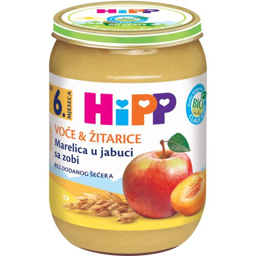 Hipp Kašica kajsija jabuka ovas 190g Cene