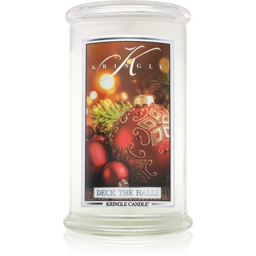 Kringle Candle Deck The Halls dišeča sveča 624 g Cene