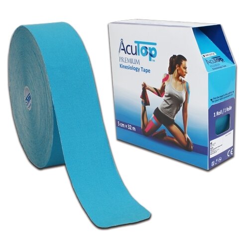 ACUTOP Premium kineziolo&amp;scaron;ki trak, plavi, 5 cm x 32 m Slike