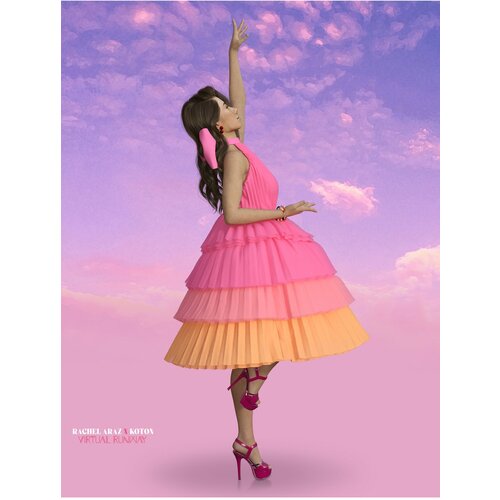 Koton Evening & Prom Dress - Pink - A-line Slike